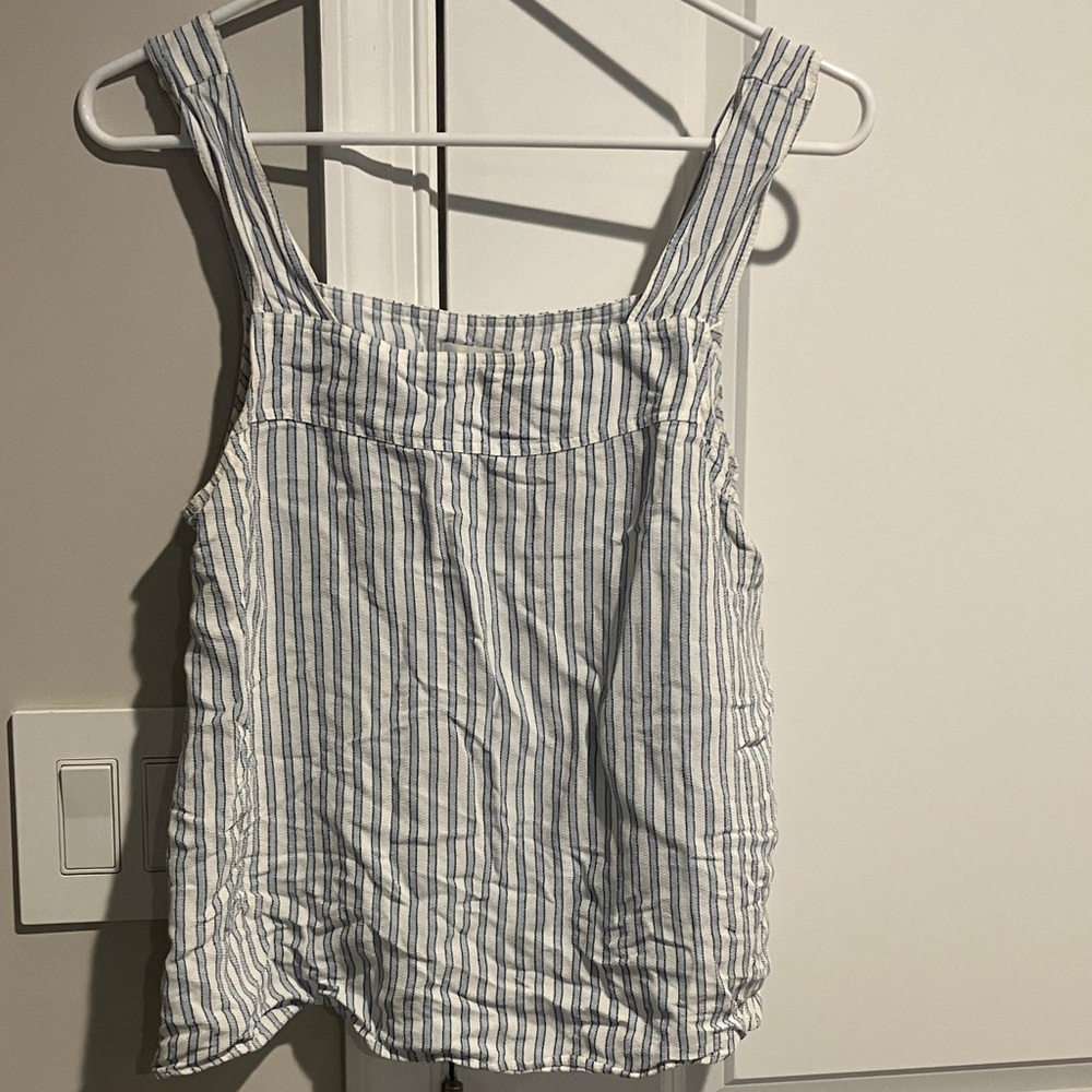 H&M Striped Sleeveless Top